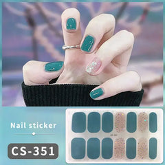 DIY Gel Nail Stickers