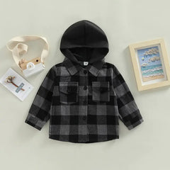 Vintage Autumn Children Shirts Coats