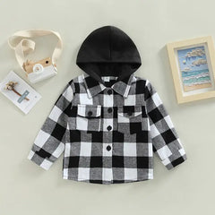 Vintage Autumn Children Shirts Coats