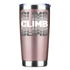 Climmmmmb 20oz Insulated Vacuum Sealed Tumbler