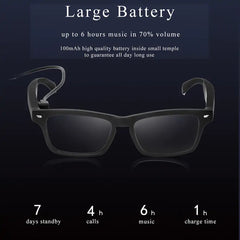 Sunglasses with Wireless Bluetooth 5.0