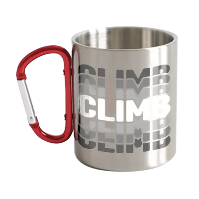 Climmmmmb Carabiner Mug 12oz