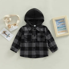 Vintage Autumn Children Shirts Coats