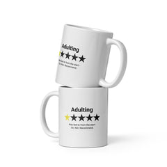 Adulting -  glossy mug