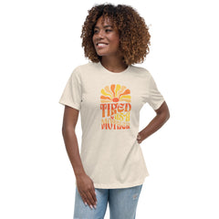 Tired As a Mother - Women's Relaxed T-Shirt